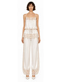 SERAFINA PANT - ANTIQUE IVORY